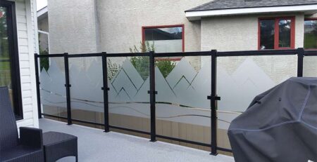 Residential Etched FIlm