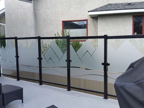 Residential Etched FIlm